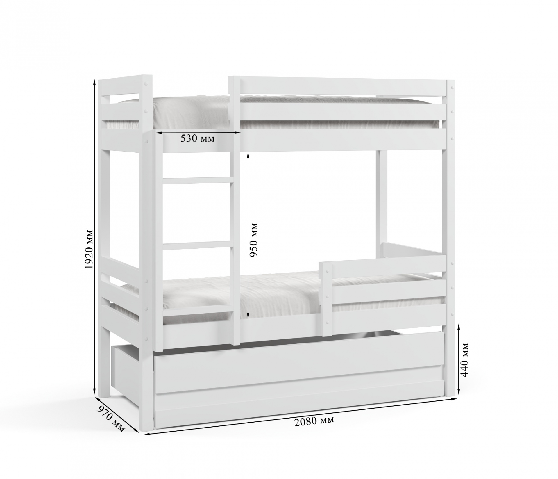 Gupan Двухъярусная Юниор массив фото 4